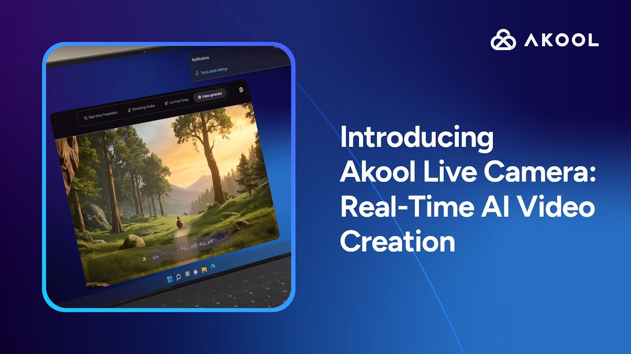 Introducing Akool Live Camera: Real-Time AI Video Creation