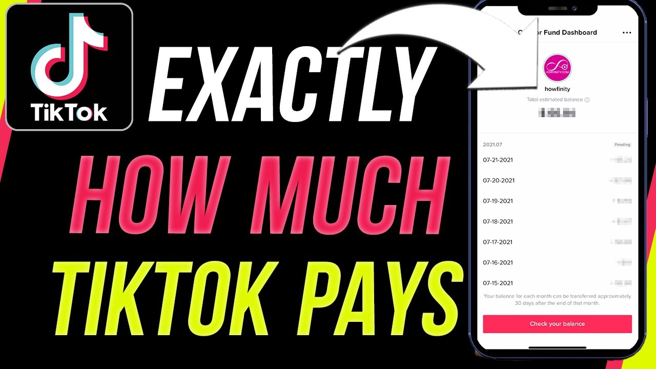 How Much TikTok Paid Me For 1,000,000 Views