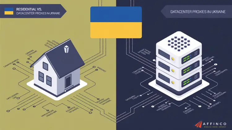 Residential vs. Datacenter Proxies in Ukraine