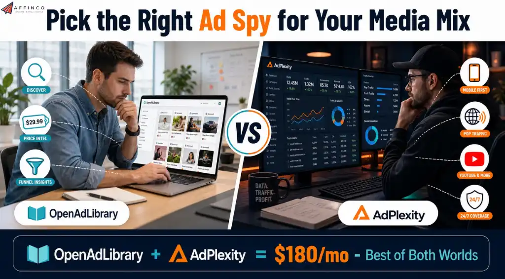 OpenAdLibrary vs AdPlexity platform choice