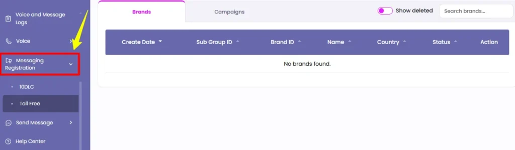 Register Your Brand Signal House