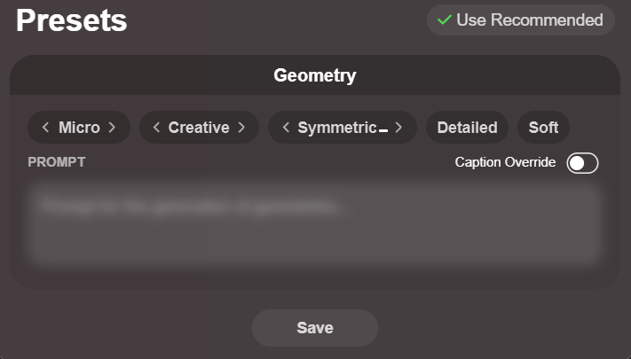 Hyper3D Presets