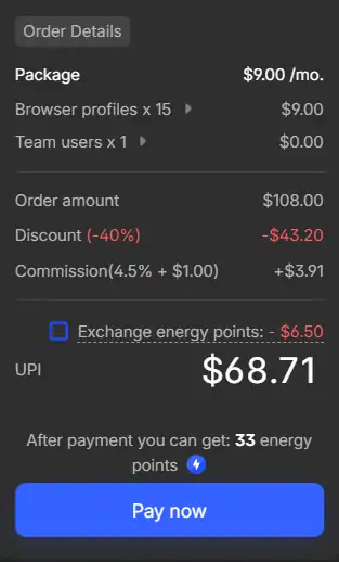 AdsPower Discount Applies Automatically