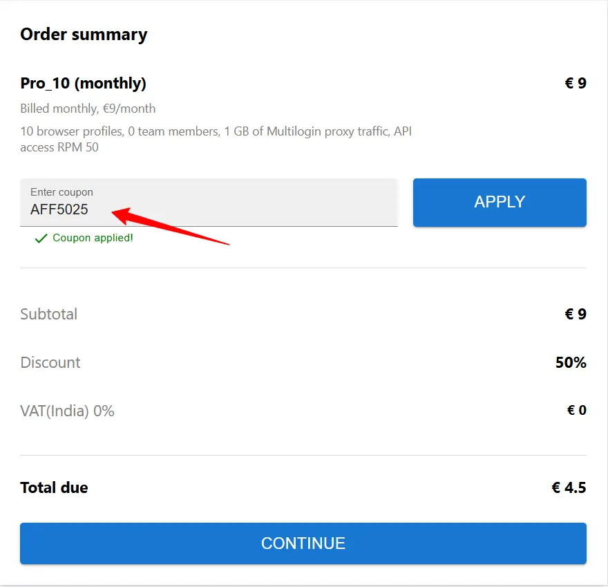 Multilogin coupon code