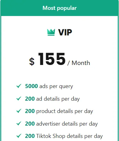 PiPiADS - VIP Plan