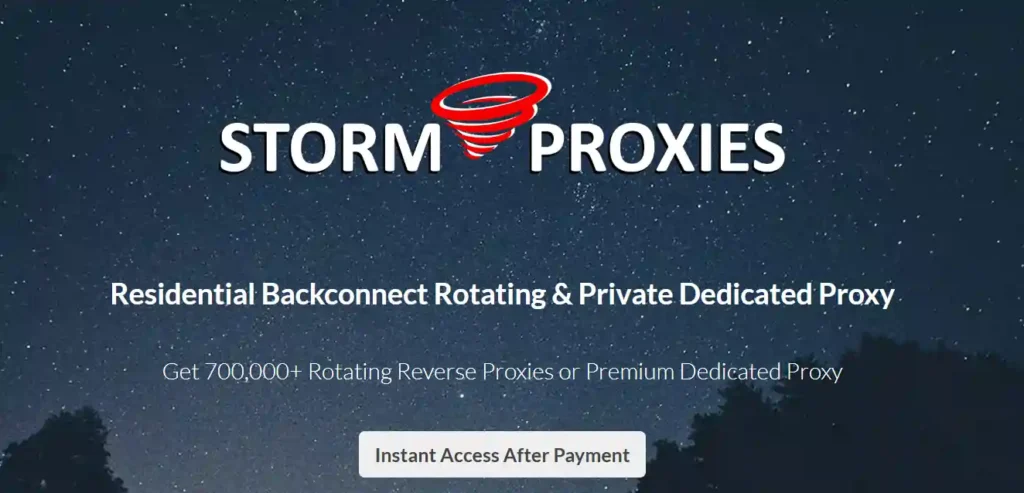 Storm Proxies