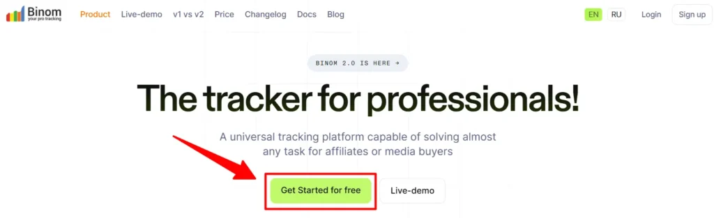 Binom - Free Trial