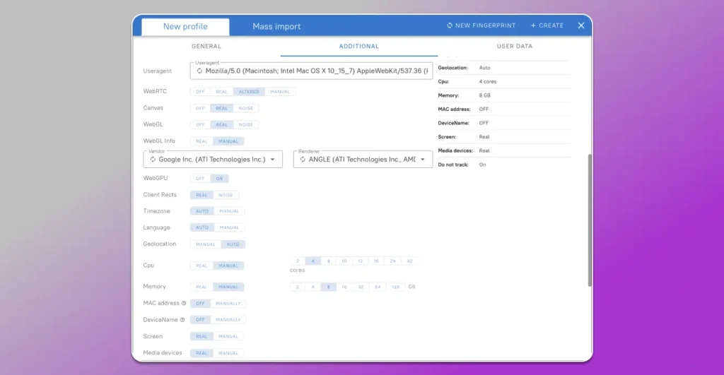 Dolphin Aunty Fingerprint Management Magic Feature