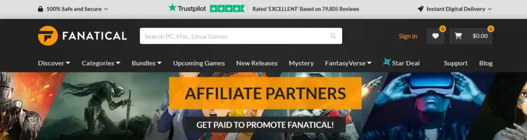Fanatical Affiliate Program