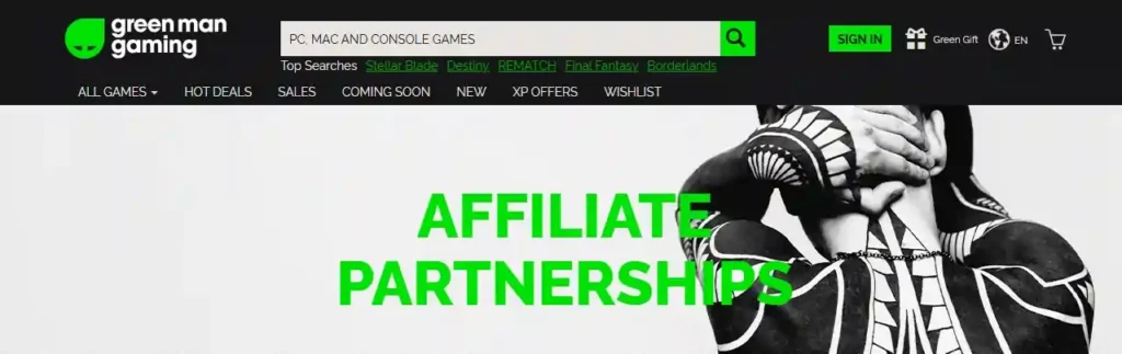 Green Man Gaming Affiliate Program