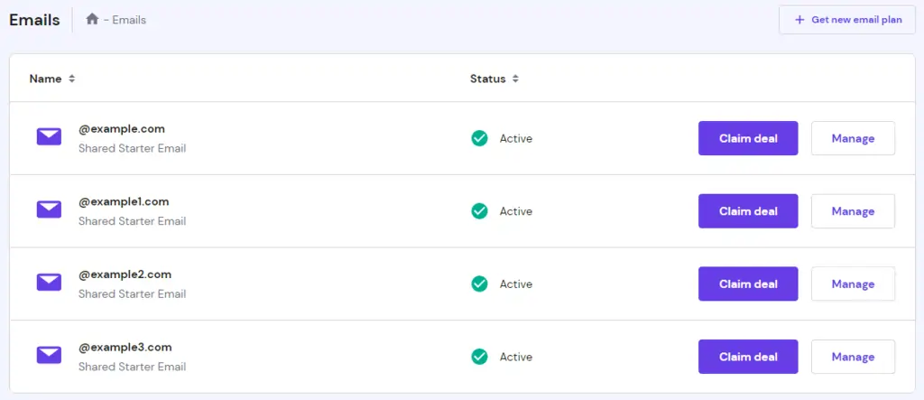 Hostinger Email Features