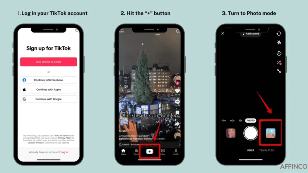 Login Tiktok Account On mobile
