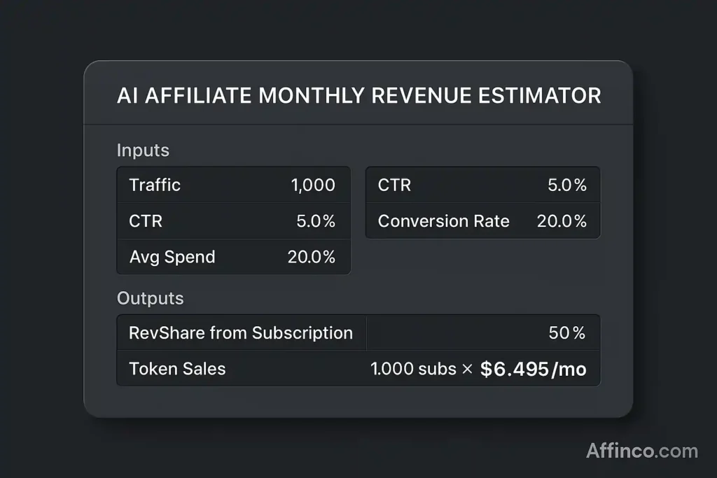 Ai Affiliates Monthly Revenue