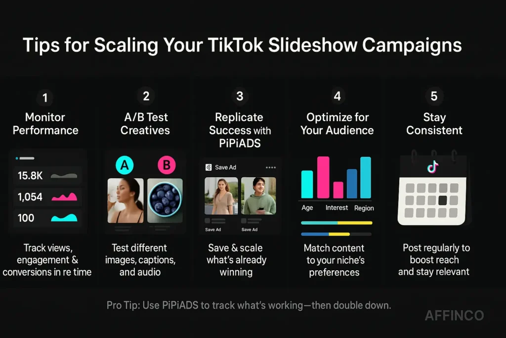 Scaling Your TikTok Slideshow Campaigns