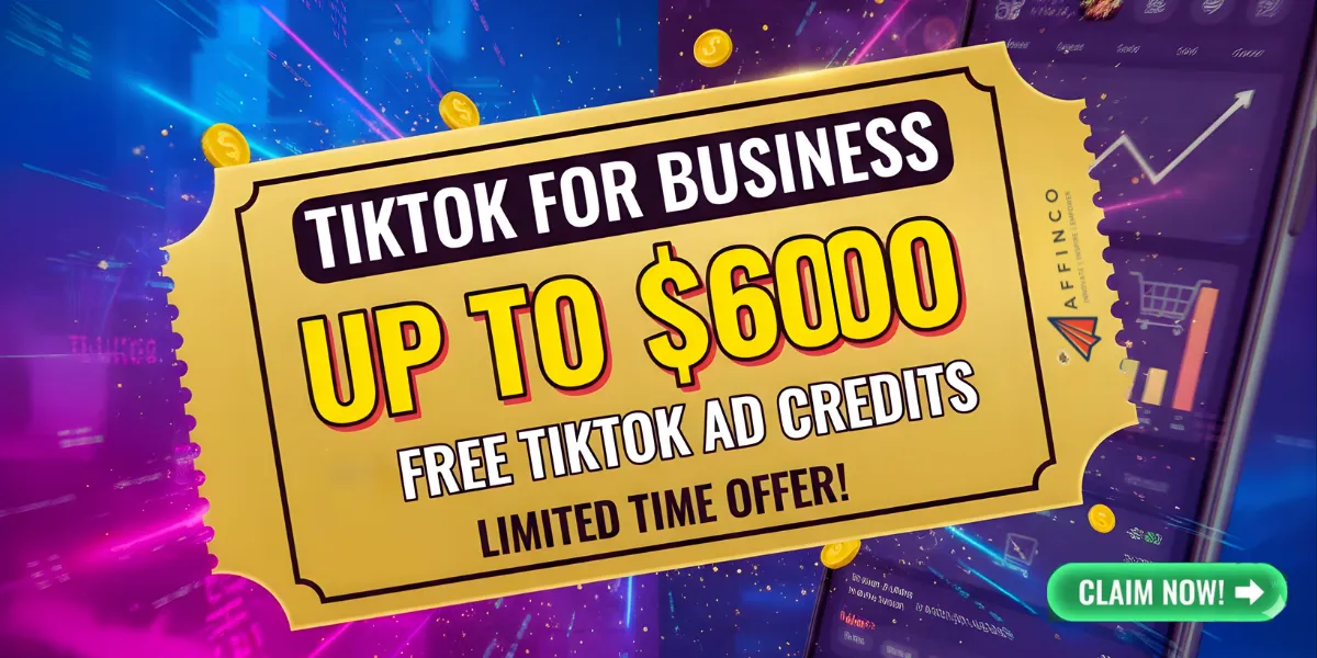 TikTok for Business Coupon Deal
