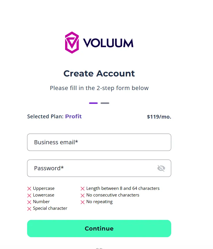 Voluum Account