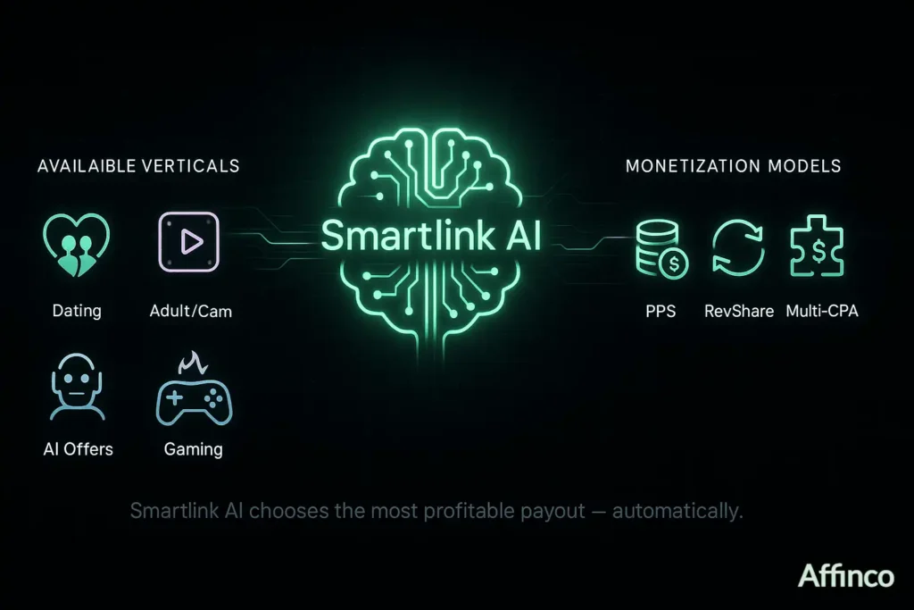 CrakRevenue Smartlink AI Verticals