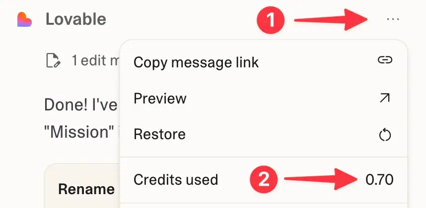 Lovable Credit System