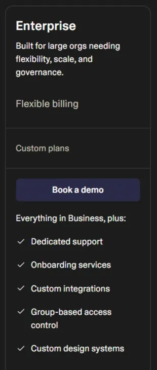 Lovable Enterprise Plan