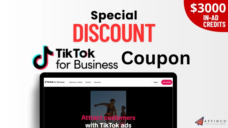 TikTok For Business Coupons