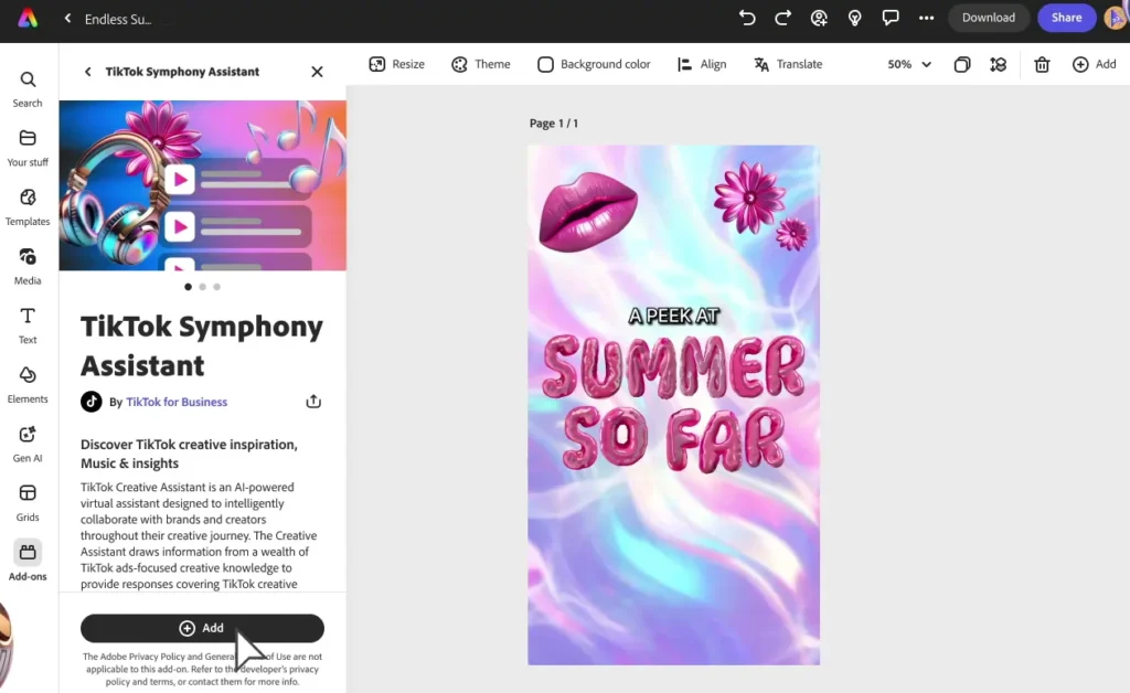 AI Symphony Assistant Integration