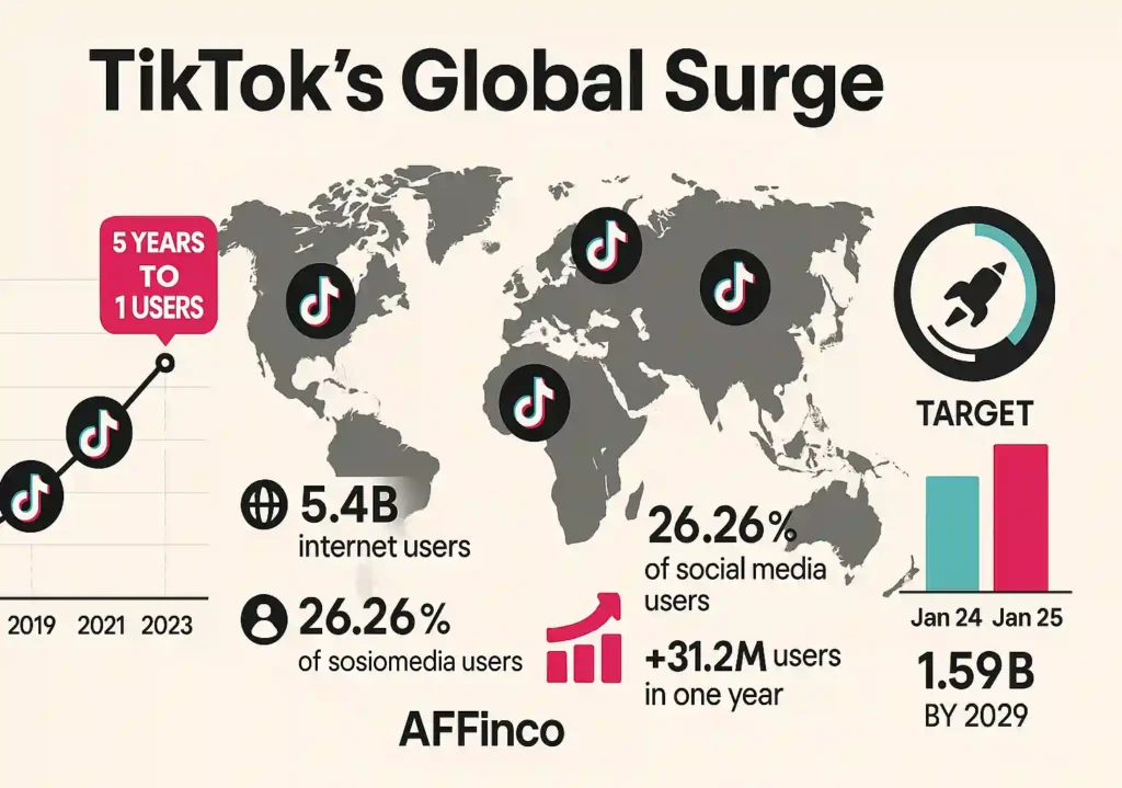 TikTok User and Growth Statistics