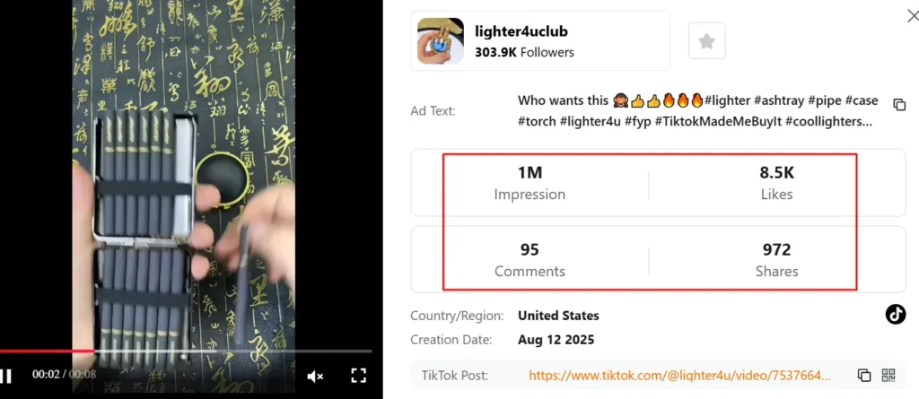 TikTokMadeMeBuyIt Viral Metrics
