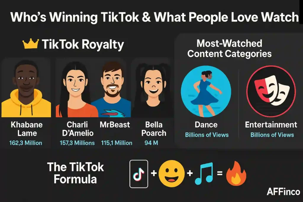 Top TikTok Accounts and Content Trends