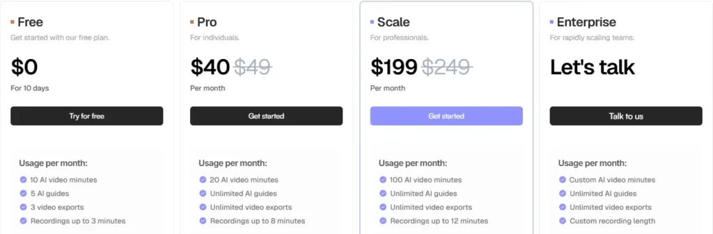 Trupeer Pricing Plans