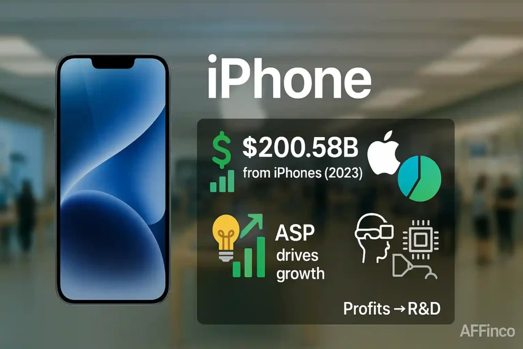Apple iPhone revenue