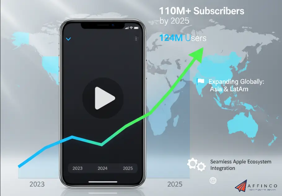 Growth projections of Apple Music