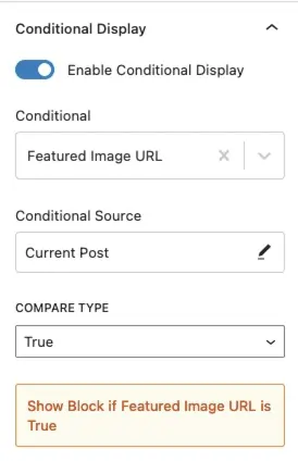 Conditional content in Kadence WP Elements Pro