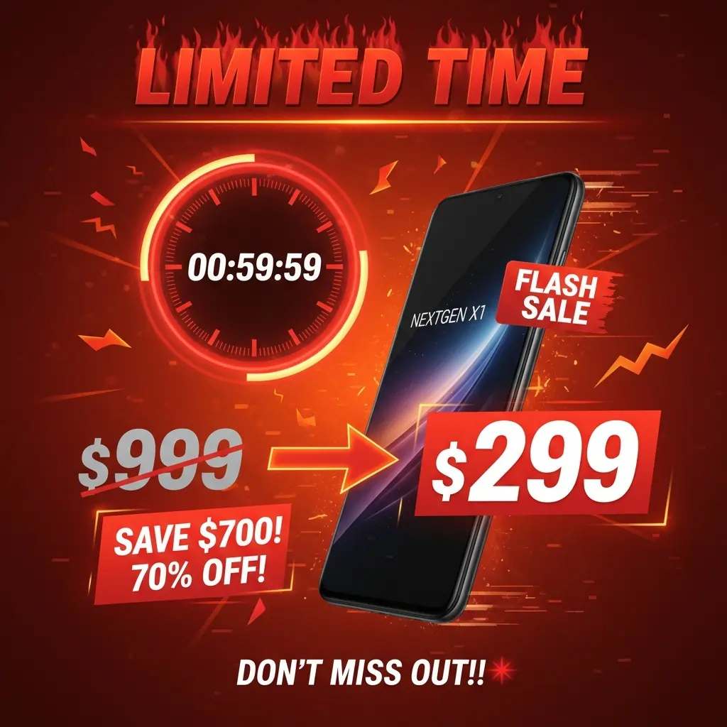 Nano Banana - Limited Time Offer Prompt Output