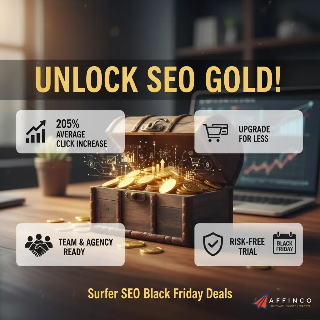 Surfer SEO Black Friday deals boost website optimization