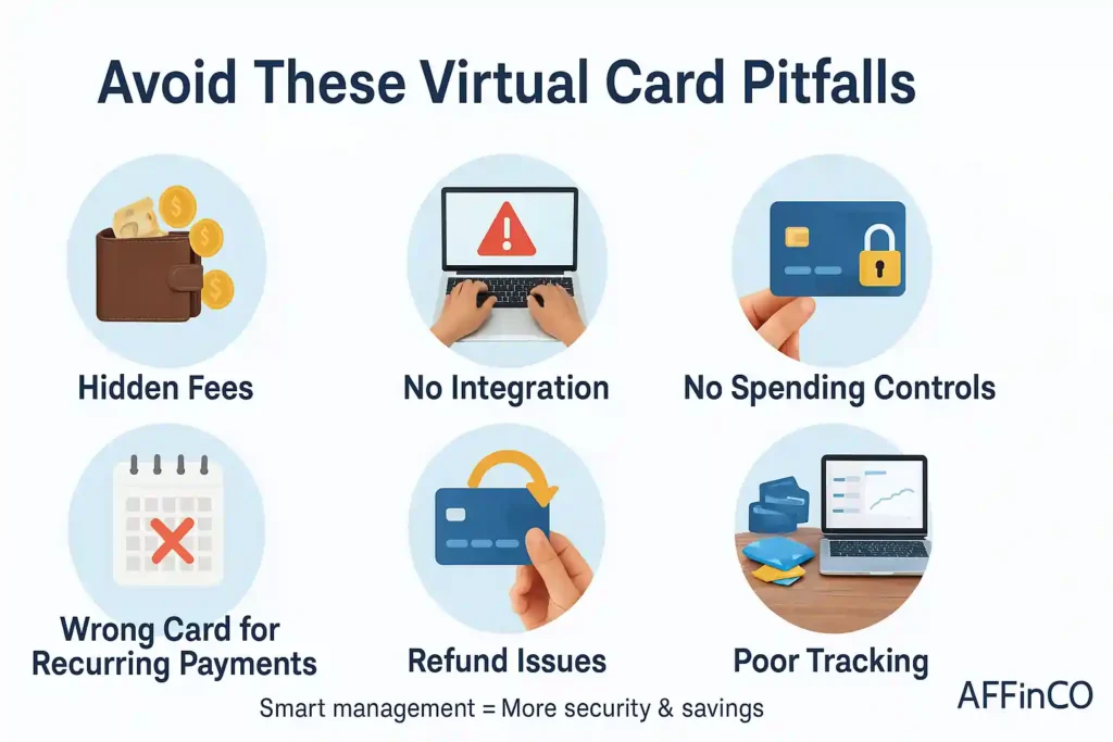 Virtual card usage mistakes to avoid for secure transactions