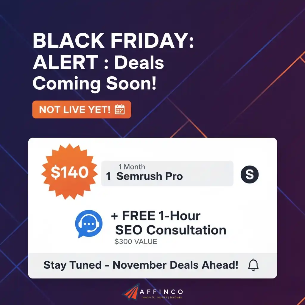 Semrush Black Friday Deal Status