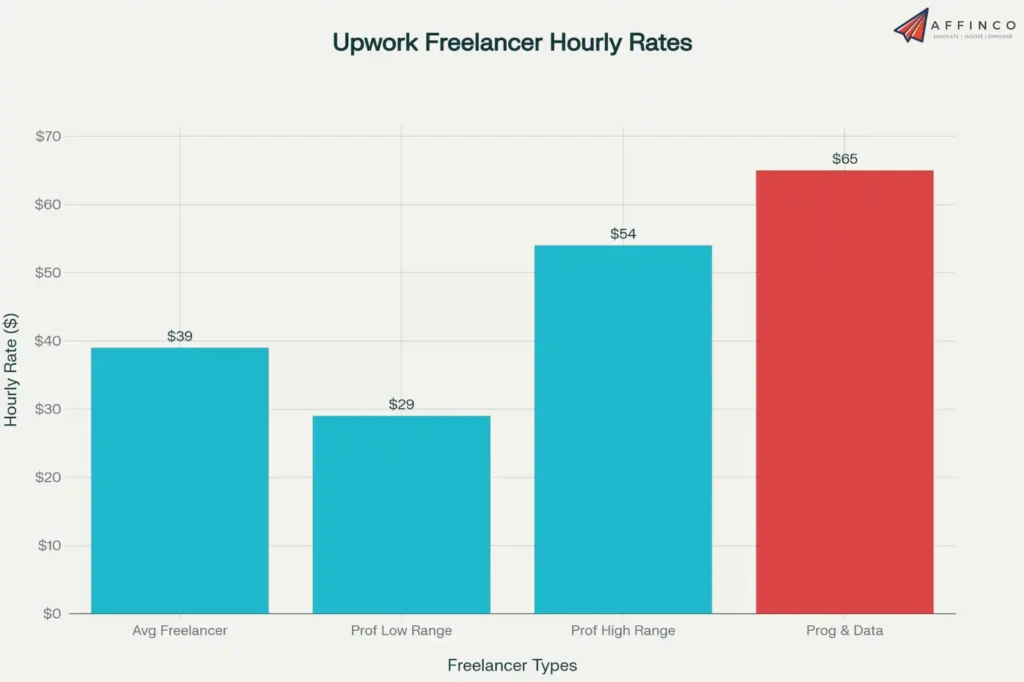 Upwork Freelancer Hourly Rates