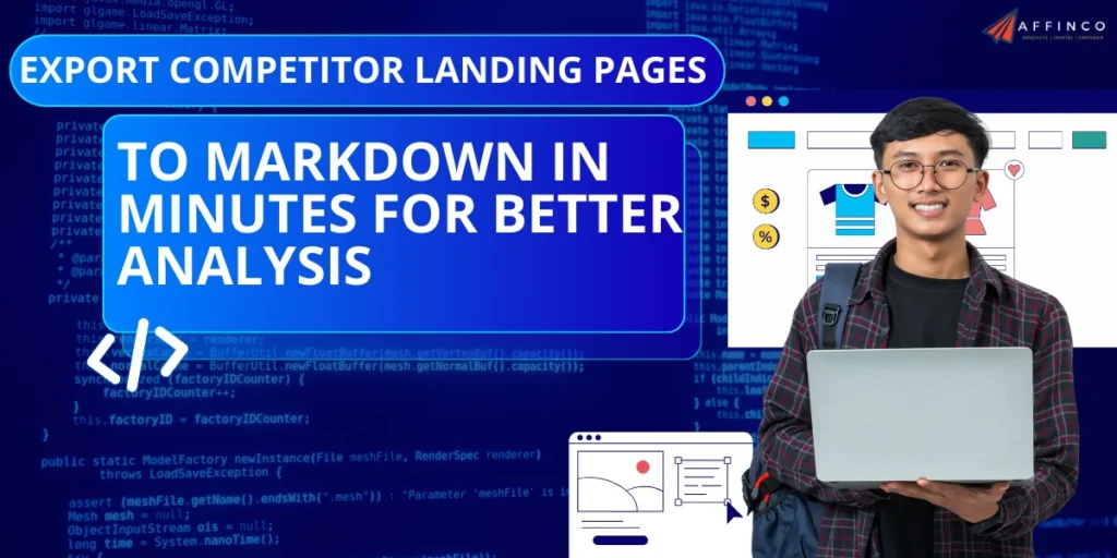 Export Competitor Landing Pages to Markdown