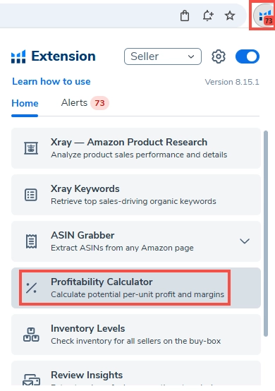 Helium 10 Profitability Calculator