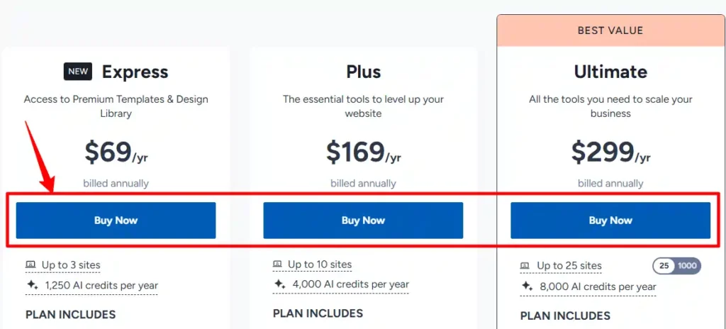 Select Your Kadence WP Plan