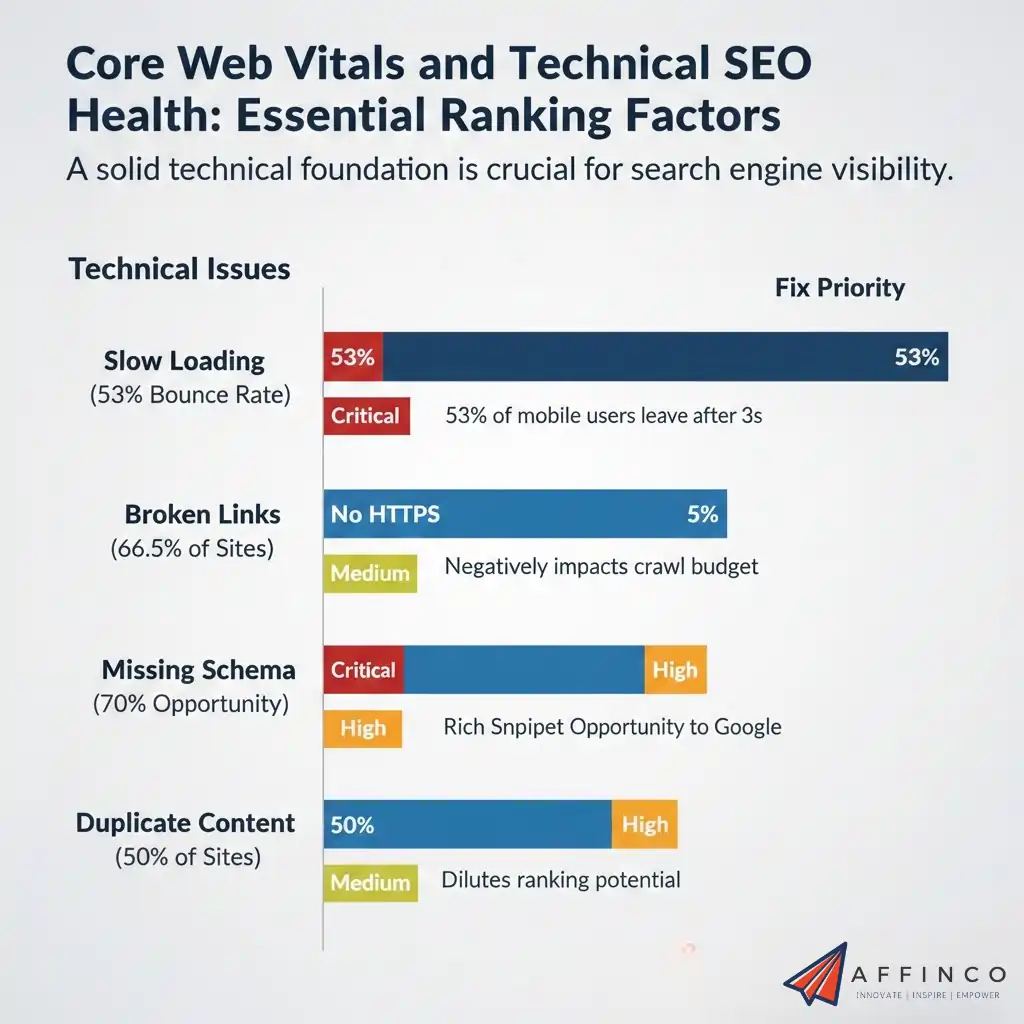 Core Web Vitals And Technical Health Ranking Factors
