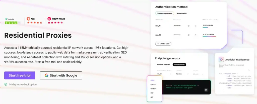 Decodo Residential Proxies