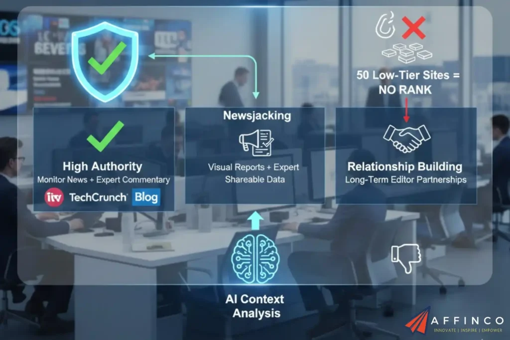 Digital PR strategy for link building