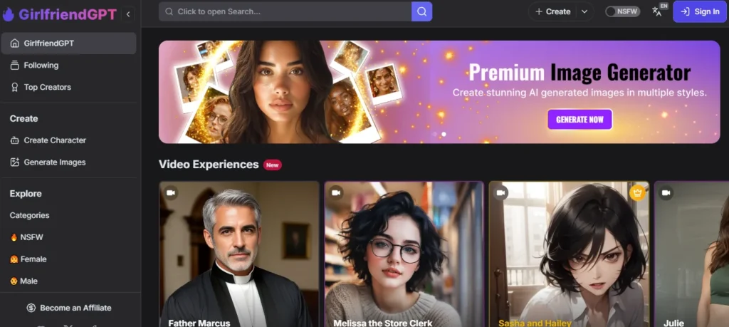 GirlfriendGPT Affiliate Program