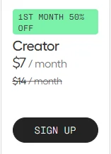 Hume AI Creator Plan