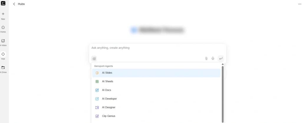Genspark AI Hub Multi-Format Content Generation