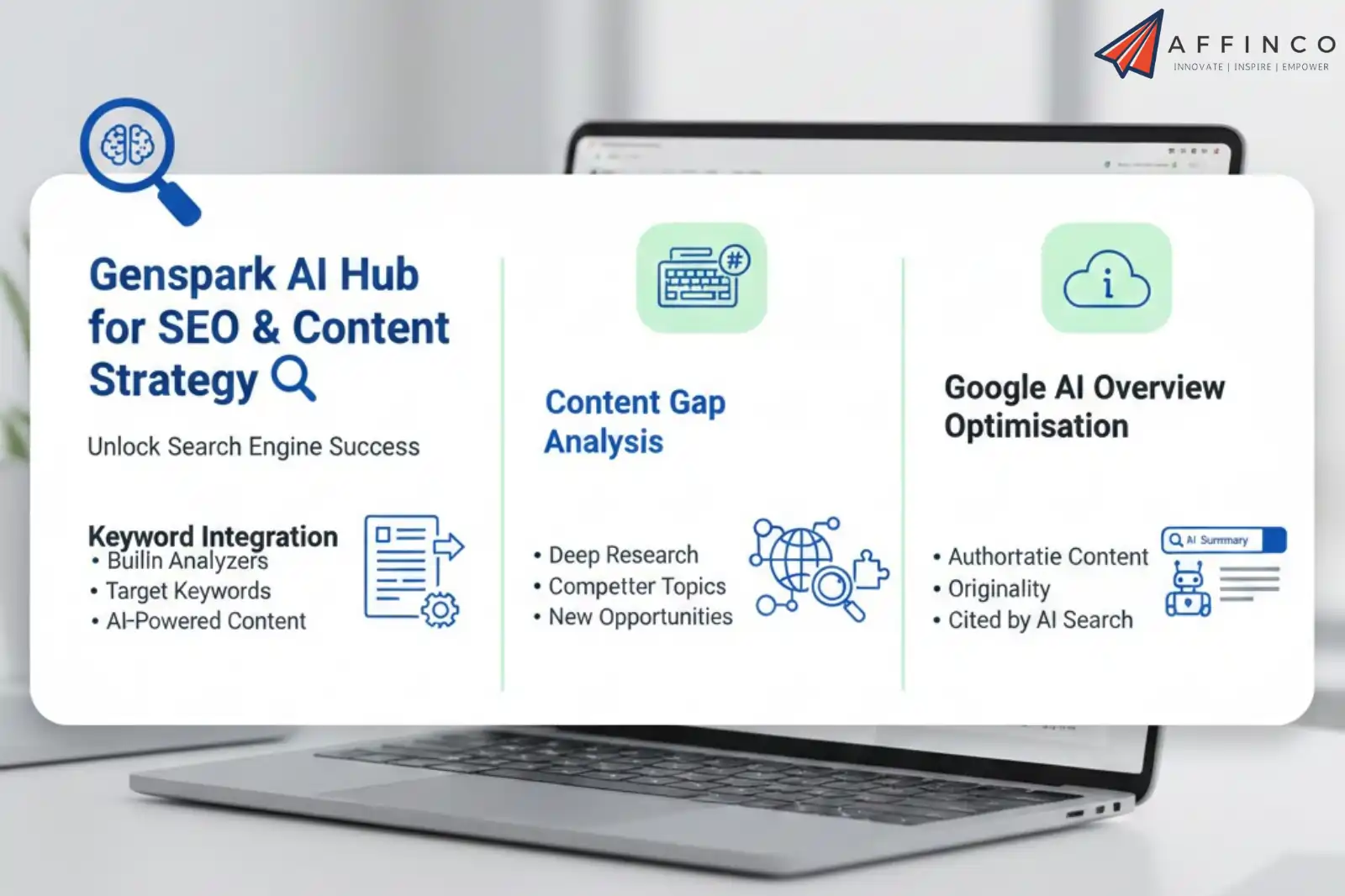 Genspark AI Hub for SEO and Content Strategy