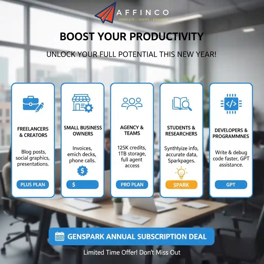 Grab This Genspark New Year Deal