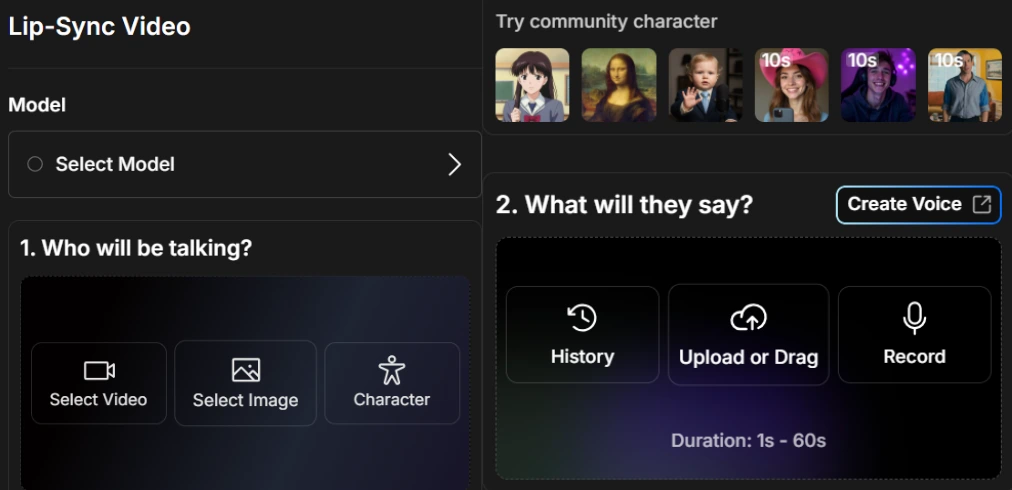 OpenArt AI Lip-Sync Video