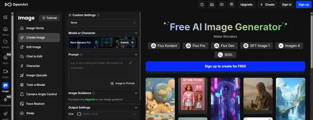 OpenArt Image Editing